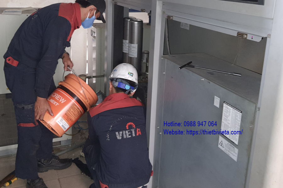 Dầu máy nén khí Hitachi