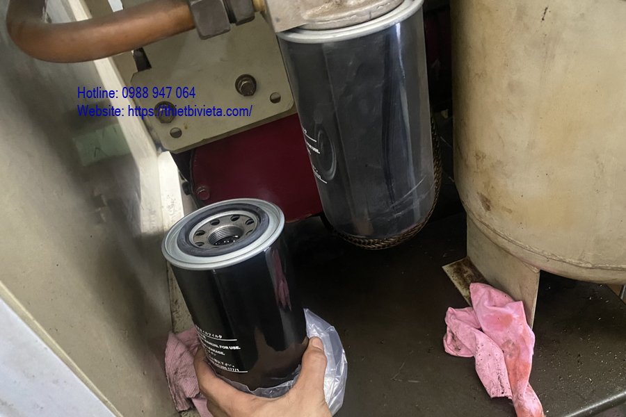 Bộ lọc dầu máy nén khí Mitsuiseiki