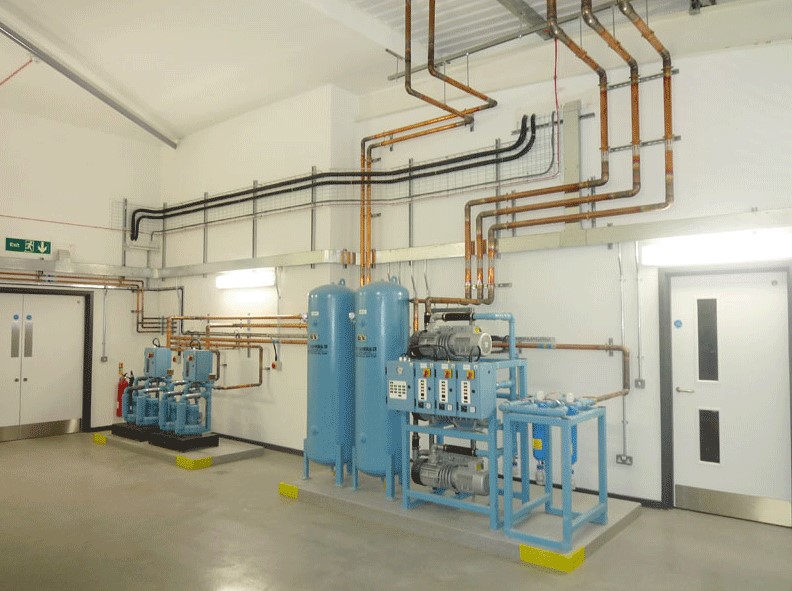 Thiết kế hệ thống phân phối khí nén và đường ống