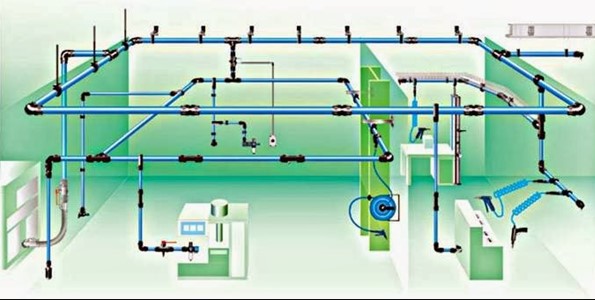 Thiết Kế Hệ Thống Khí Nén Nhà Xưởng Hiệu Quả