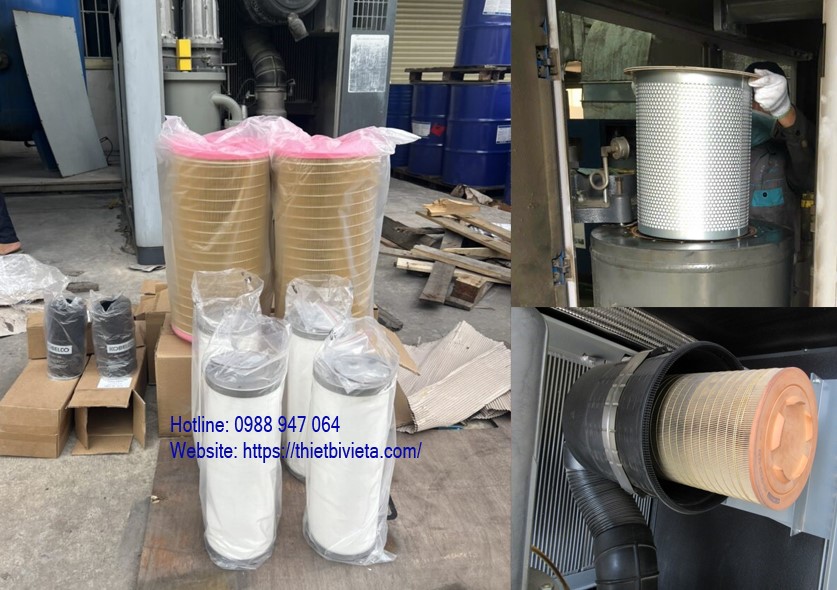 Chọn bộ lọc phù hợp cho hệ thống máy nén khí