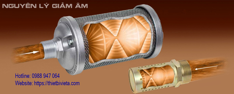 Lọc giảm âm máy sấy khí hấp thụ