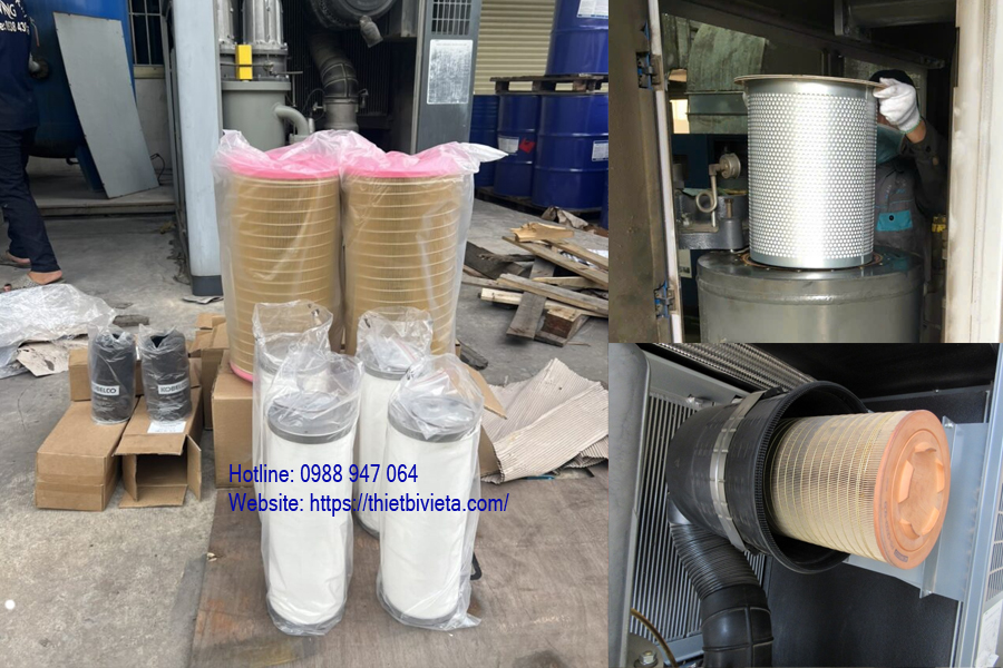 bộ lọc máy nén khí trục vít