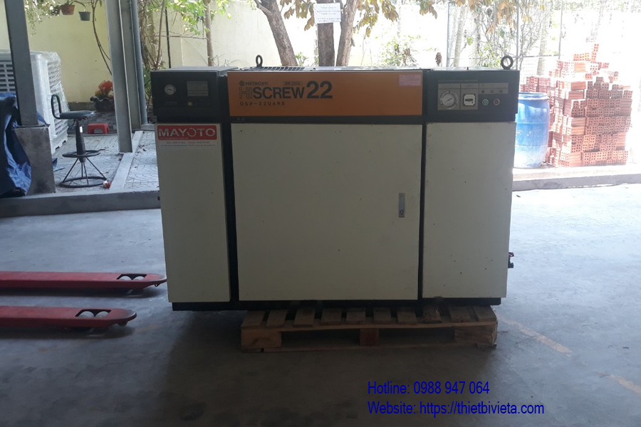 máy nén khí Hitachi có dầu 22kw