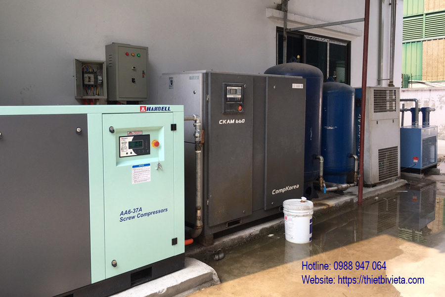 Ưu nhược điểm của máy nén khí trục vít