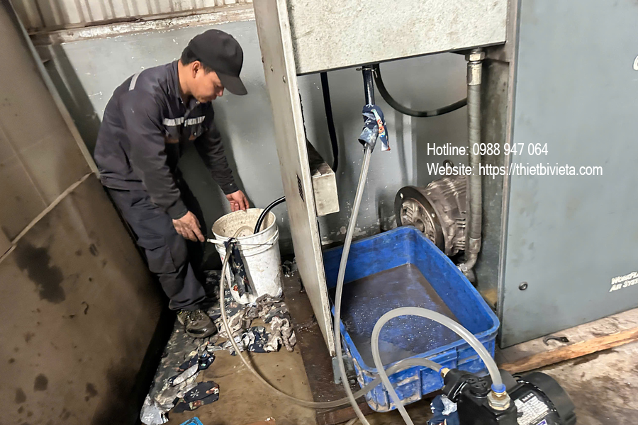 Bảo dưỡng máy nén khí Atlas Copco