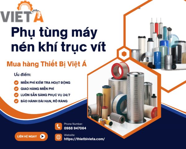 phụ tùng máy nén khí trục vít