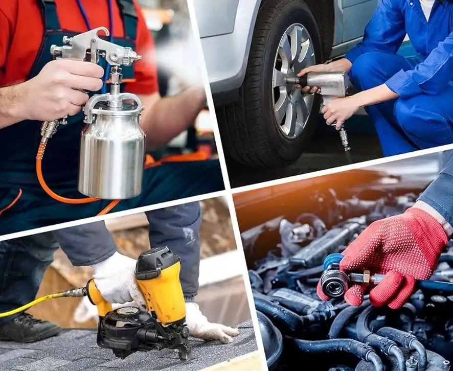 Ứng dụng máy nén khí trong đời sống hàng ngày