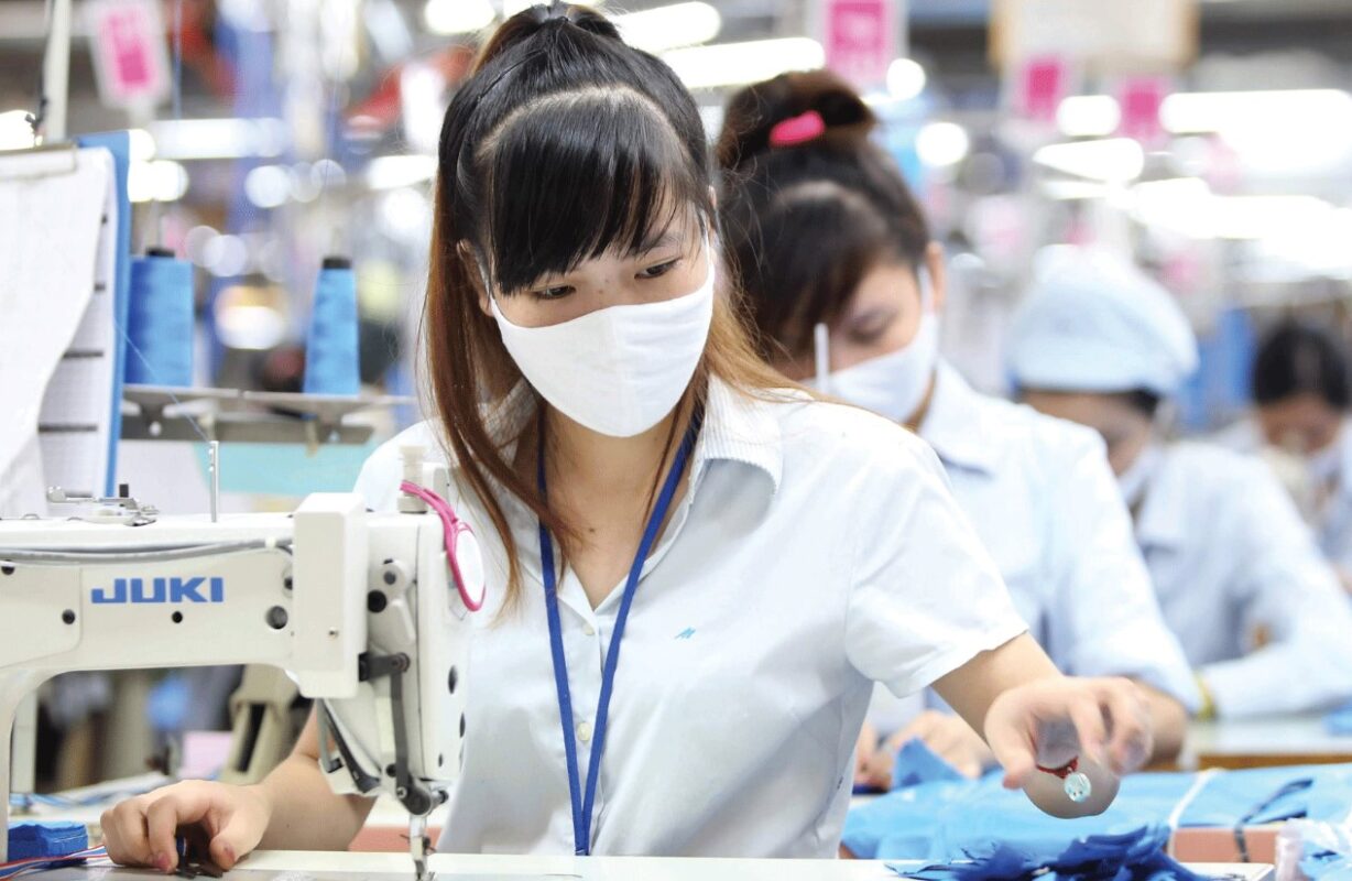 Ứng dụng máy nén khí ngành dệt may