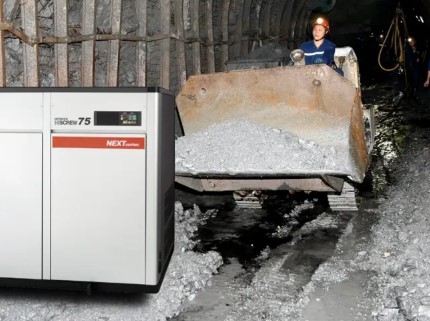 Ứng dụng máy nén khí trong ngành khai thác mỏ, khoáng sản