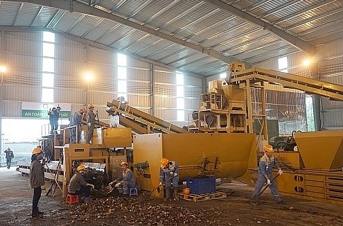 Ứng dụng máy nén khí trong ngành quản lý và tái chế chất thải