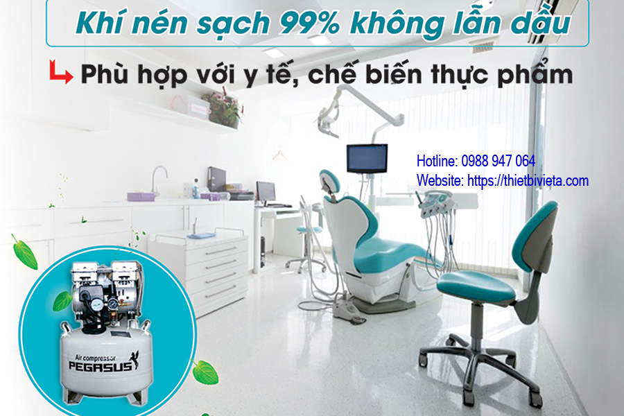 ứng dụng máy nén khí trong y tế