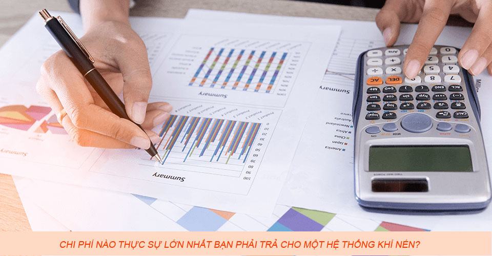 Chi phí điện năng trong hệ thống khí nén vấn đề không nên bỏ qua
