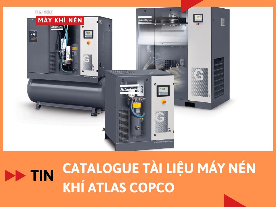 Catalogue Tài liệu máy nén khí Atlas Copco 