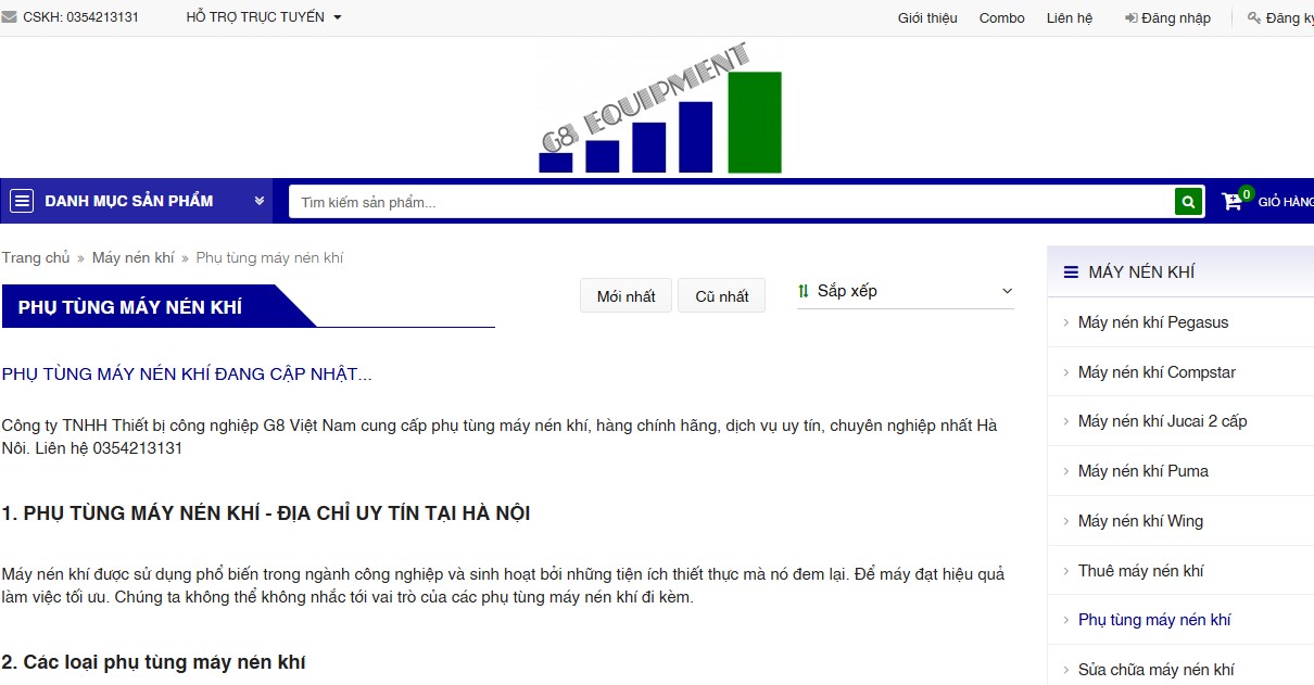 Công ty TNHH Thiết bị Công nghiệp G8