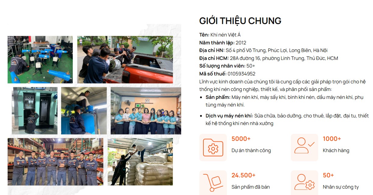 Công ty Khí nén việt Á