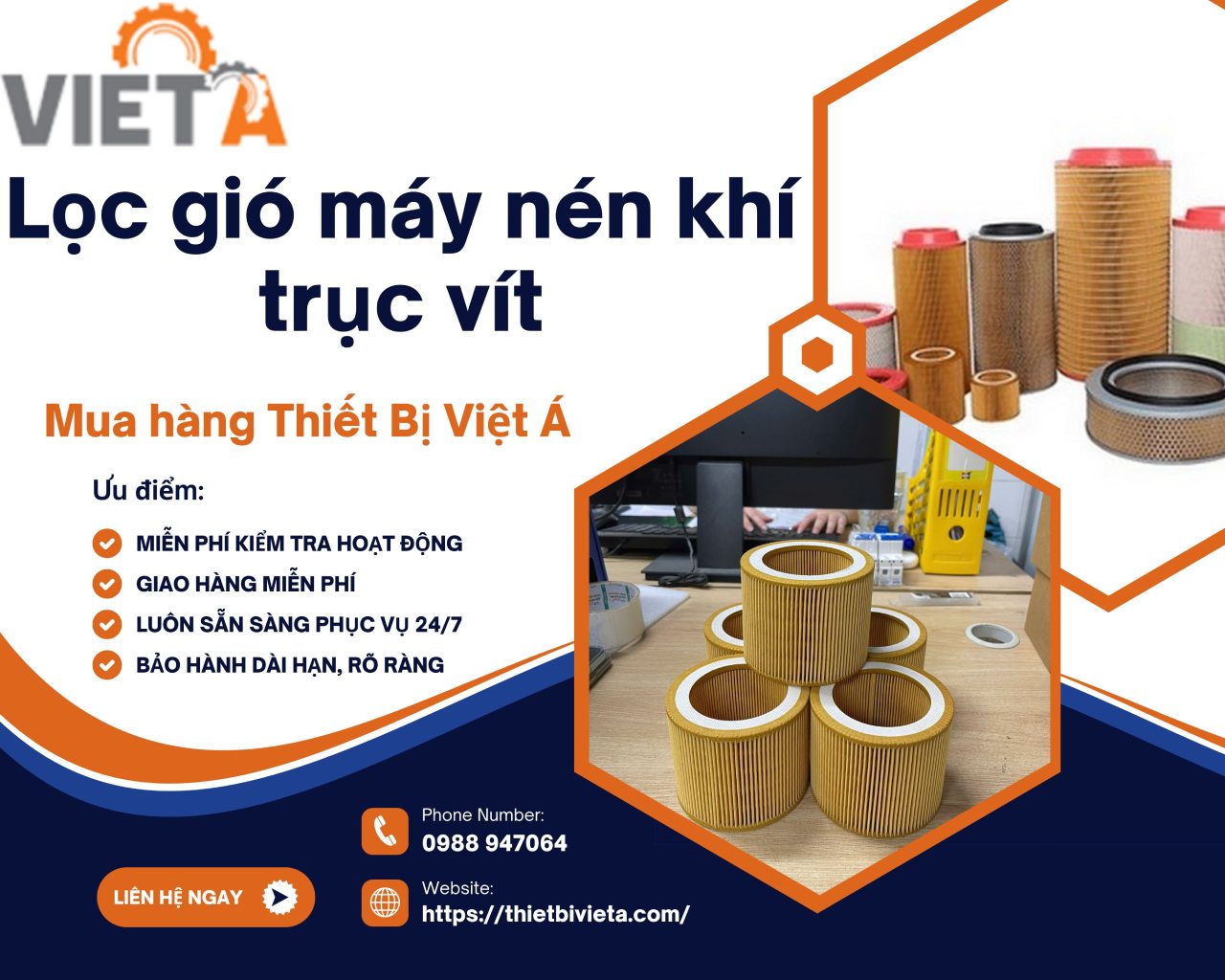 lọc gió máy nén khí trục vít