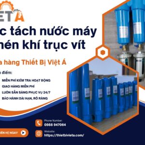 lọc tách nước máy nén khí trục vít