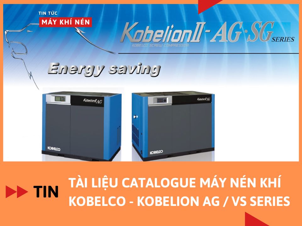 Tài liệu Catalogue máy nén khí Kobelco – KOBELION AG / VS series