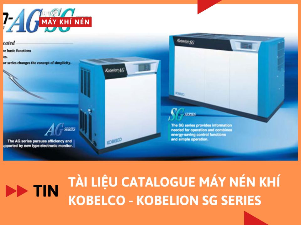 Tài liệu Catalogue máy nén khí Kobelco – KOBELION SG series