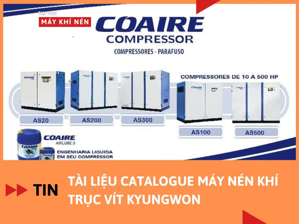 Tài liệu Catalogue máy nén khí trục vít Kyungwon