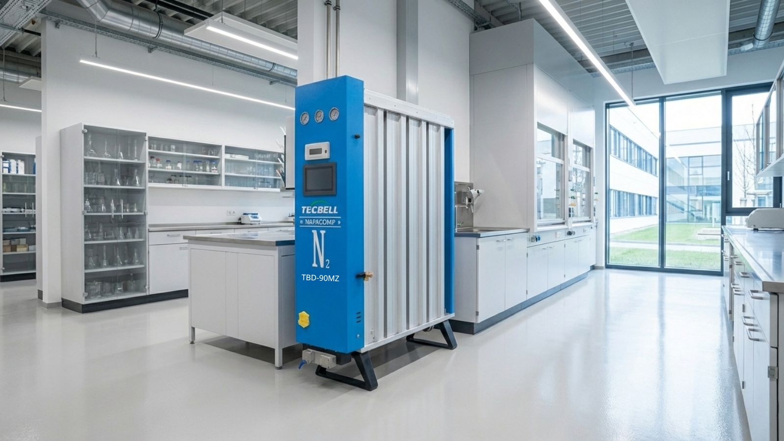 Máy tạo khí Nitơ N2 áp suất cao Tecbell TBD-90MZ