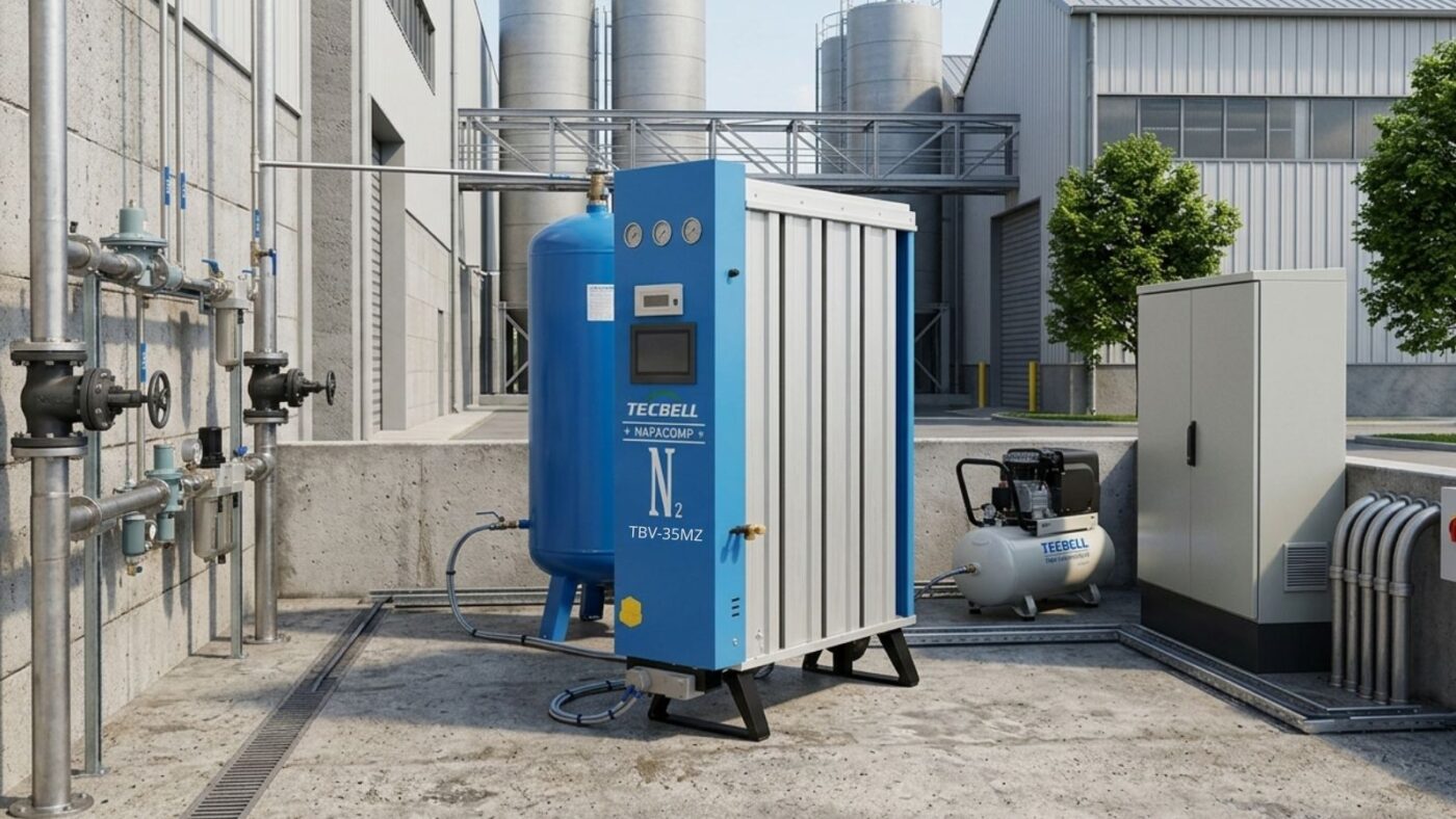 Máy tạo khí Nitơ N2 công nghiệp Tecbell TBV-35MZ