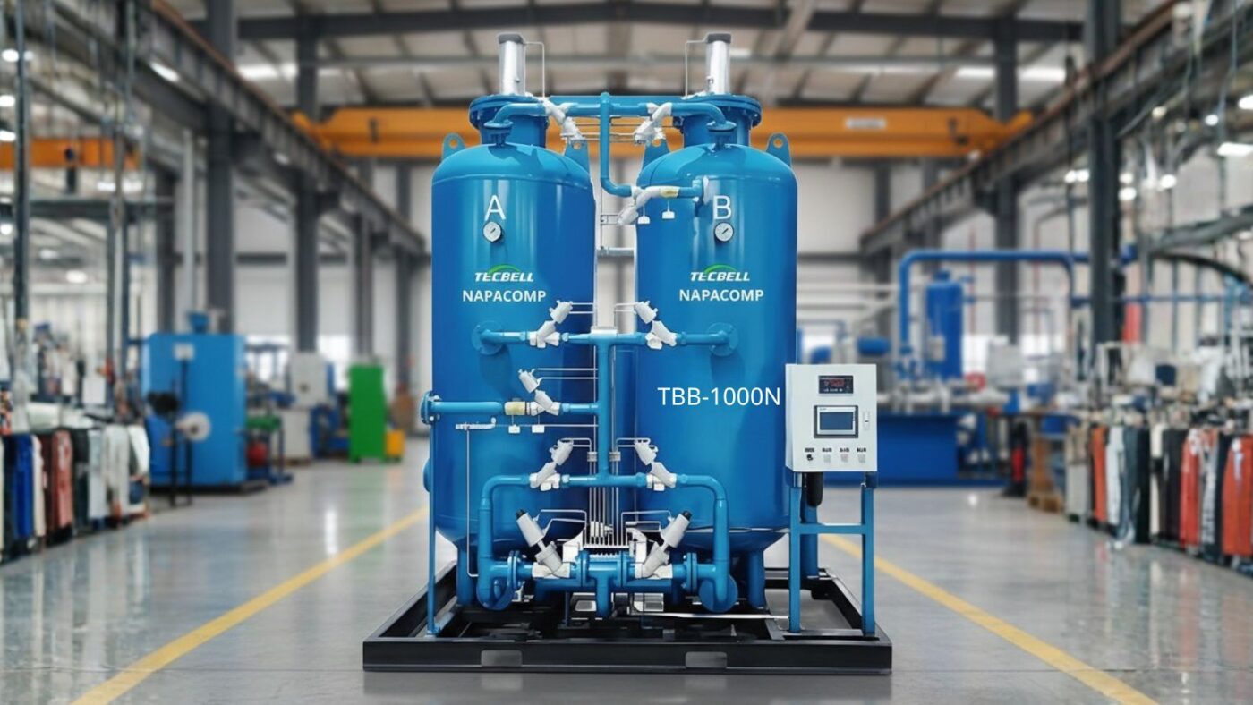 Máy tạo khí Nitơ N2 công suất lớn Tecbell TBB-1000N