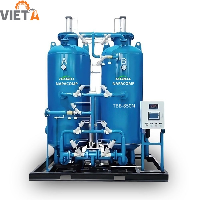 Máy tạo khí Nitơ N2 lưu lượng lớn Tecbell TBB-850N