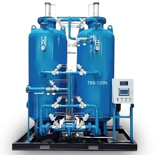 Máy tạo khí N2 công nghiệp tháp đôi Tecbell TBB-120N