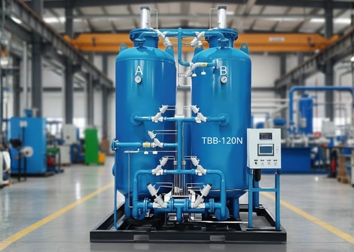 Máy tạo khí N2 công nghiệp tháp đôi Tecbell TBB-120N
