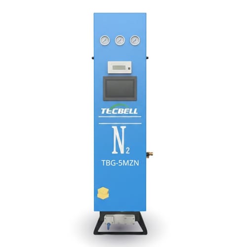 Máy tạo khí N2 mô-đun tinh khiết 99.99% Tecbell TBG-5MZN