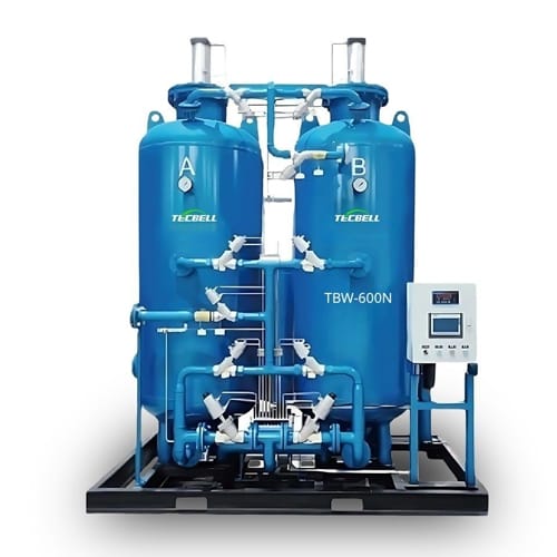 Máy tạo khí N2 PSA tinh khiết 99% Tecbell TBW-600N