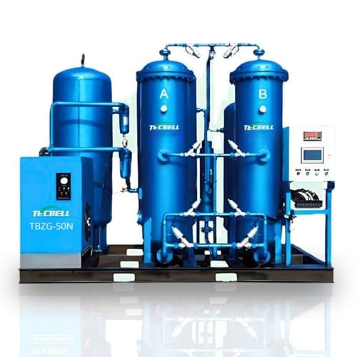 Máy tạo khí Nitơ dạng kết hợp Tecbell TBZG-50N tiết kiệm điện