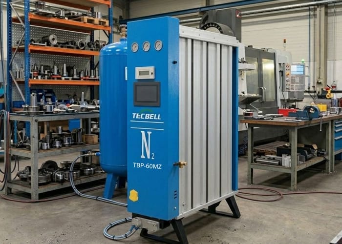Máy tạo khí Nitơ mô-đun lưu lượng lớn Tecbell TBP-60MZ
