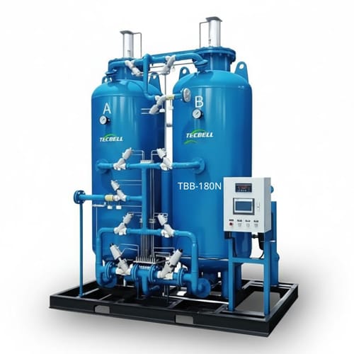 Máy tạo khí Nitơ siêu nhanh tháp đôi Tecbell TBB-180N