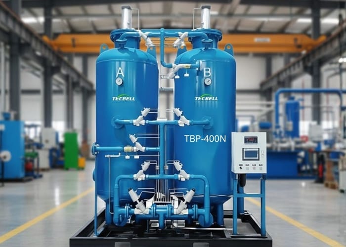 Máy tạo khí Nitơ tinh khiết tiết kiệm điện Tecbell TBP-400N