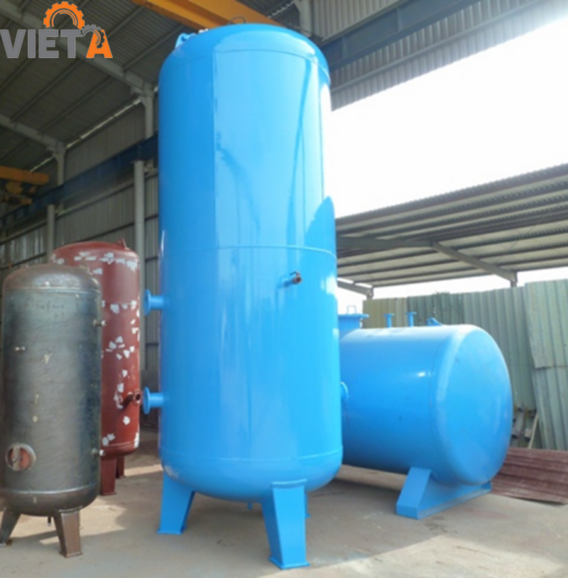 Bình chứa khí nén 8000 lít (8 m3), bình tích khí áp 8000 lít (10 m3)
