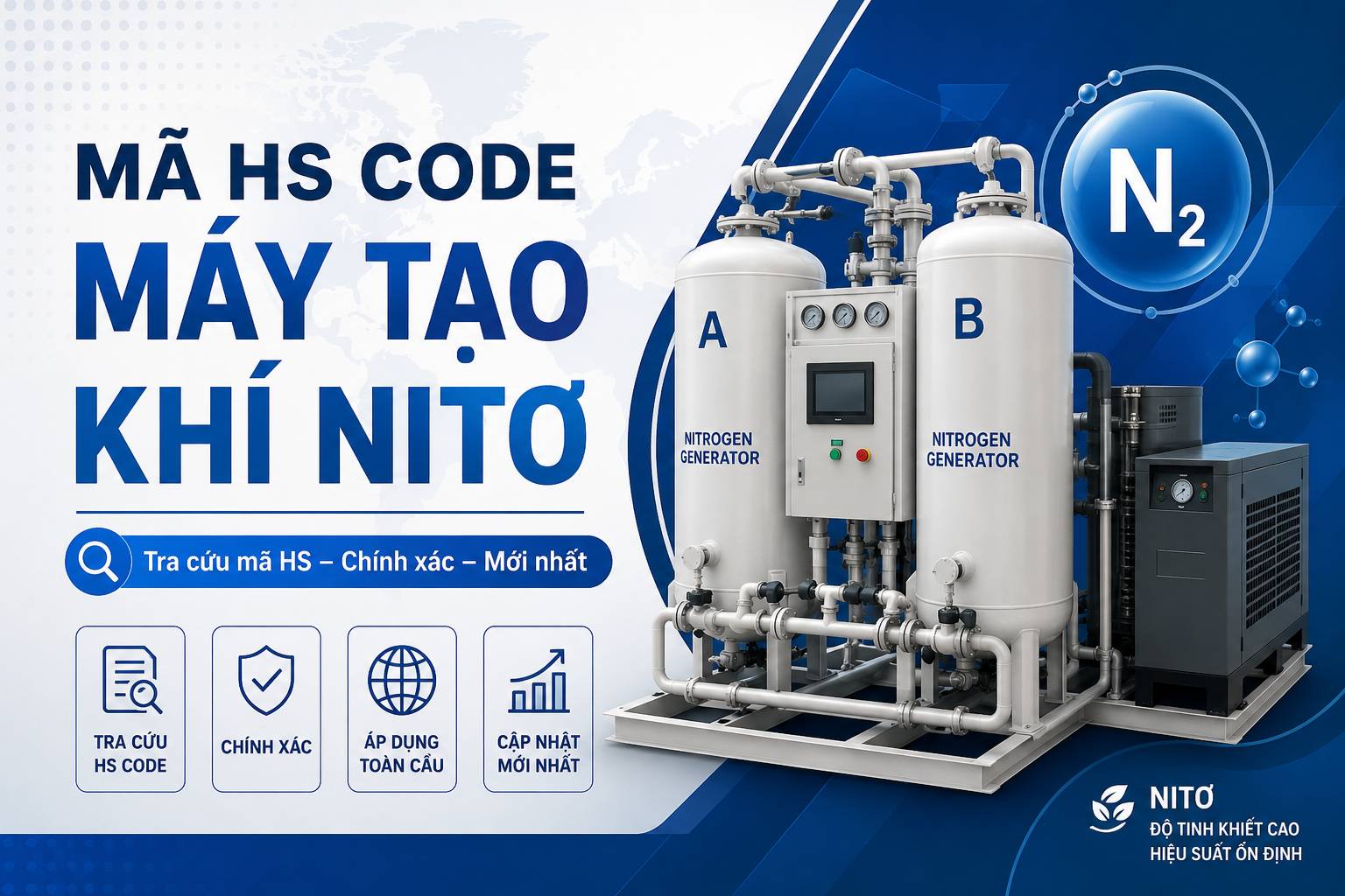 Mã hs code máy tạo khí nitơ