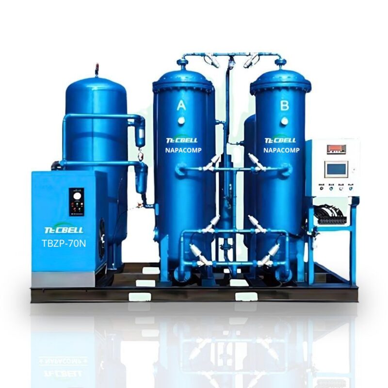 Máy tạo khí Nitơ N2 Tecbell TBZP-70N tiết kiệm điện