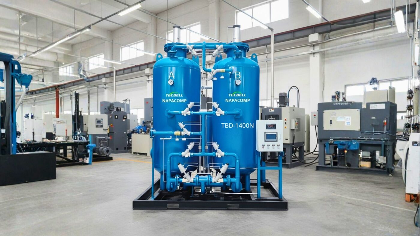 Máy tạo khí Nitơ N2 siêu nhanh Tecbell TBD-1400N tinh khiết 99%