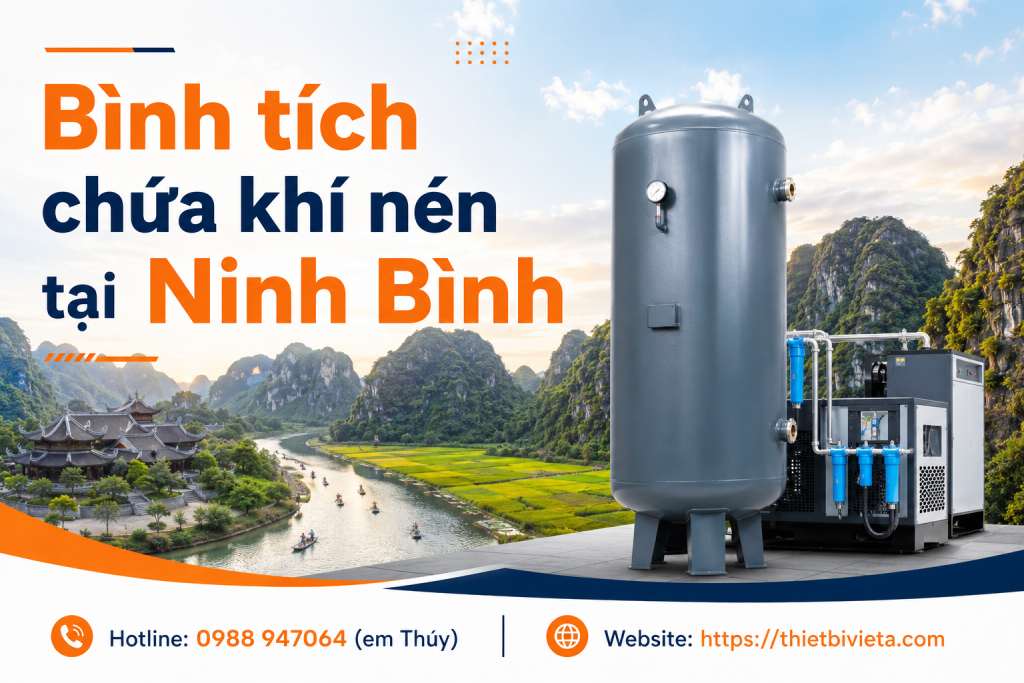Bình tích chứa khí nén tại Ninh Bình