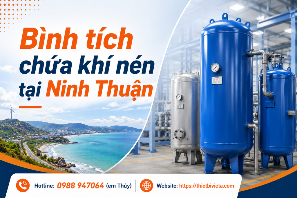 bình tích chứa khí nén tại Ninh Thuận