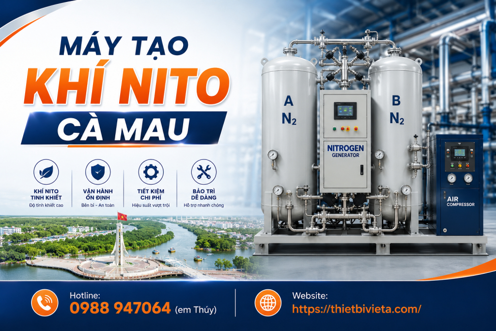 máy tạo khí nito Cà Mau
