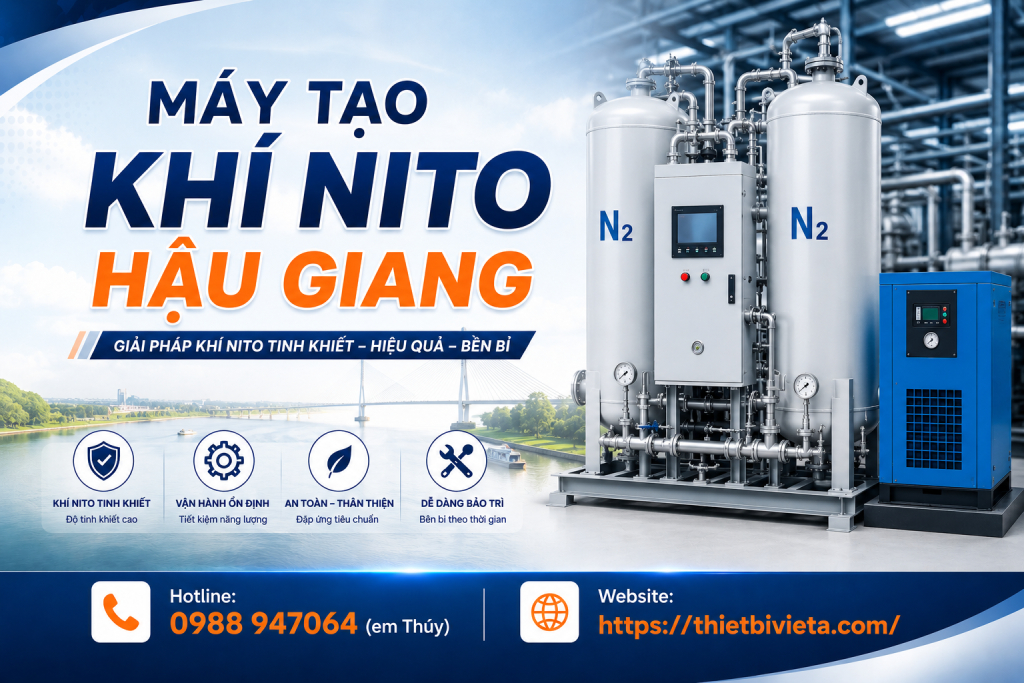 máy tạo khí nito Hậu Giang