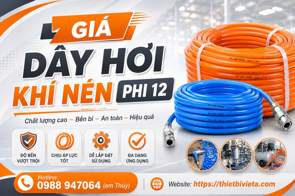 Báo giá dây hơi khí nén phi 12