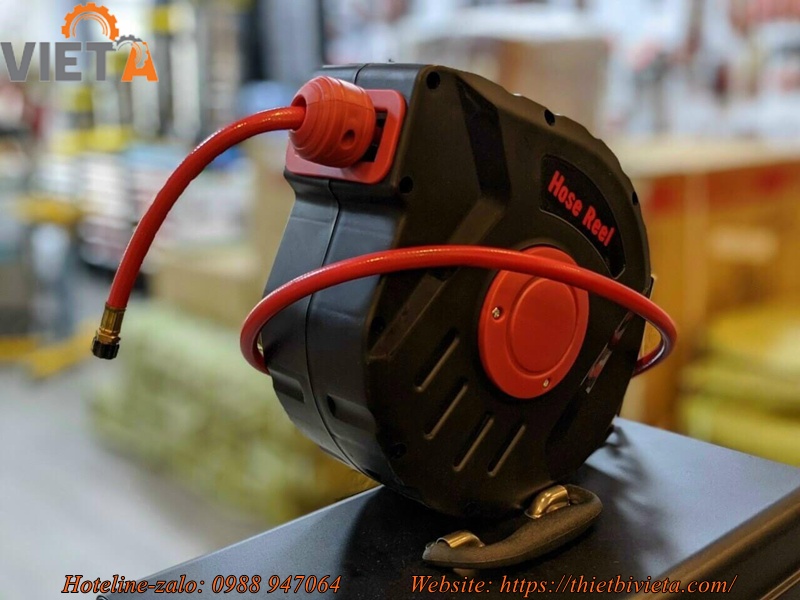 Cuộn dây hơi tự rút hose reel 30m