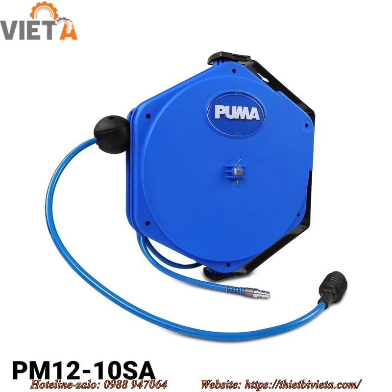 Cuộn dây hơi tự rút puma pm12 10sa