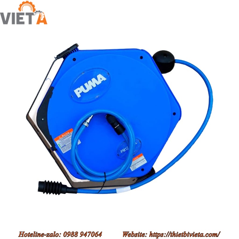 Cuộn dây hơi tự rút puma pm12 10sa