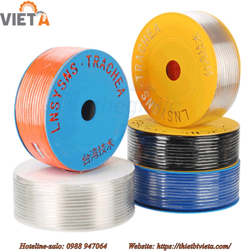 Dây hơi khí nén pu 8x12mmoem